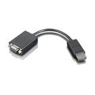 Lenovo - Vídeo conversor - DisplayPort - VGA - negro - para ThinkCentre M75t Gen 2; M80s Gen 3; M90a Gen 3; M90q Gen 2; M90t Gen 3; ThinkCentre neo 70 Lenovo - Vídeo conversor - DisplayPort - VGA - negro - para ThinkCentre M75t Gen 2; M80s Gen 3; M90a Gen 3; M90q Gen 2; M90t Gen 3; ThinkCentre neo 70