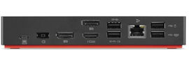 Lenovo ThinkPad USB-C Dock Gen 2 - Estación de conexión - USB-C - HDMI, 2 x DP - GigE - 90 vatios - para 500w Gen 3; ThinkPad L13 Yoga Gen 2; P15v Gen 2; T14s Gen 2; T15p Gen 2; X13 Gen 2 Lenovo ThinkPad USB-C Dock Gen 2 - Estación de conexión - USB-C - HDMI, 2 x DP - GigE - 90 vatios - para 500w Gen 3; ThinkPad L13 Yoga Gen 2; P15v Gen 2; T14s Gen 2; T15p Gen 2; X13 Gen 2