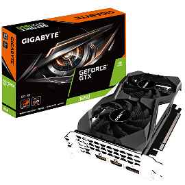 Gigabyte GeForce GTX 1650 OC 4G - Tarjeta gráfica - GF GTX 1650 - 4 GB GDDR5 - PCIe 3.0 x16 - 2 x HDMI, DisplayPort
