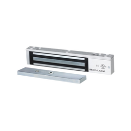 Cerradura Electromagnética de 1200-lb - Sensor de Retención, LED, Listada en UL