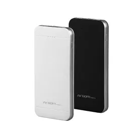 Batería Portátil Negra Argom - 10000 mAh Batería Portátil Negra Argom - 10000 mAh