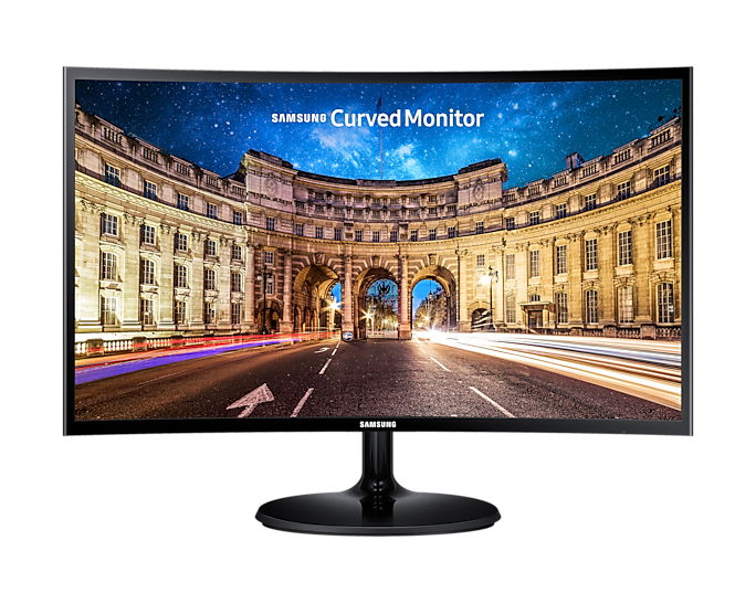 Monitor curvo Samsung 27 pulgadas, HDMI, modo juego, 4 ms de respuesta