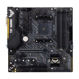 ASUS TUF GAMING B450M-PLUS II - Placa base - micro ATX - Socket AM4 - AMD B450 Chipset - USB-C Gen1, USB 3.2 Gen 1, USB 3.2 Gen 2 - Gigabit LAN - Tarjeta gráfica (CPU necesaria) - HD Audio (8-canales)