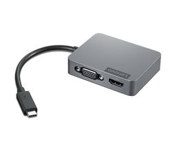 Lenovo Travel Hub Gen2 - Estación de conexión - USB-C - VGA, HDMI - 1GbE - Campus