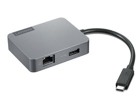 Lenovo Travel Hub Gen2 - Estación de conexión - USB-C - VGA, HDMI - 1GbE - Campus
