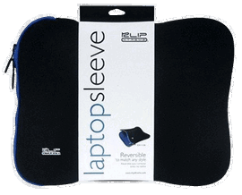 Funda Reversible para Laptop Azul y Negro - Klip Xtreme