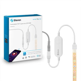 Controlador Wi-Fi* para tira LED RGB Controlador Wi-Fi* para tira LED RGB