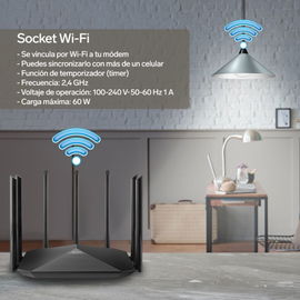 Socket Wi-Fi* Socket Wi-Fi*