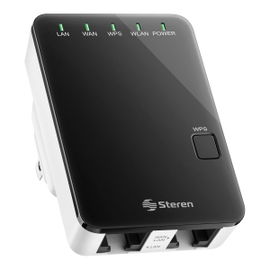 Repetidor Wi-Fi* 2,4 GHz, 17 m de cobertura Repetidor Wi-Fi* 2,4 GHz, 17 m de cobertura
