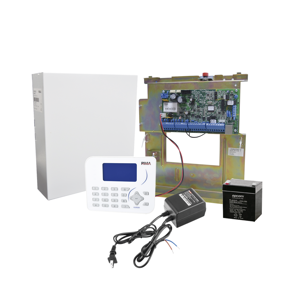 Sistema de Alarma, Panel Hibrido 8 a 144 Zonas, Conexión IP con App PIMALINK2.0 ¡Gratis!