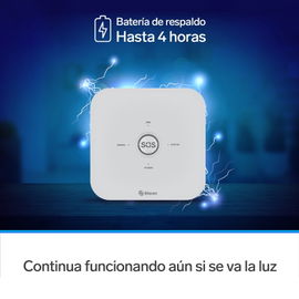 Sistema de seguridad Wi-Fi* con alarma, 6 sensores y 2 controles remoto Sistema de seguridad Wi-Fi* con alarma, 6 sensores y 2 controles remoto