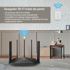 Apagador Wi-Fi* triple Apagador Wi-Fi* triple