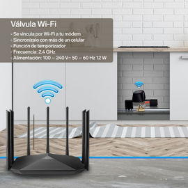 Válvula Wi-Fi* Válvula Wi-Fi*