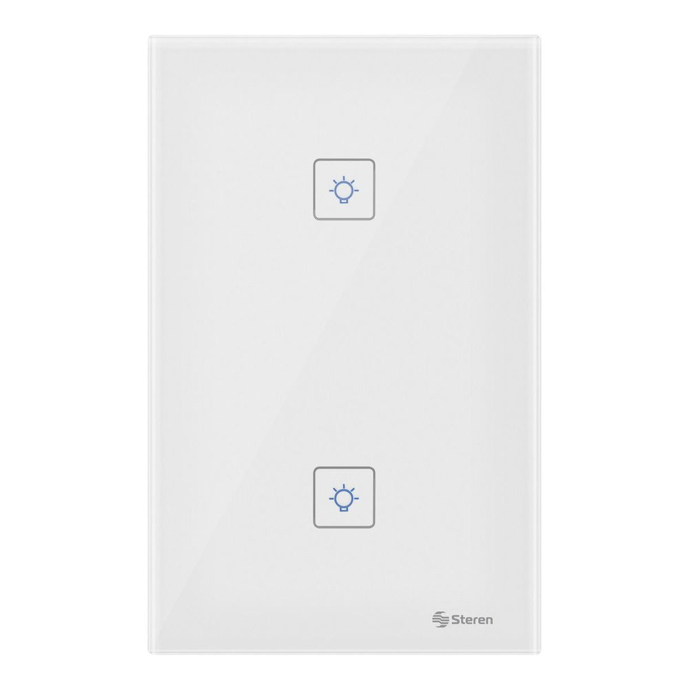 Apagador Wi-Fi* touch doble Apagador Wi-Fi* touch doble