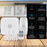 Sistema de seguridad Wi-Fi* con alarma, 3 sensores y control remoto
