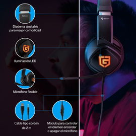 Audífonos 3,5 mm para Gamers Audífonos 3,5 mm para Gamers