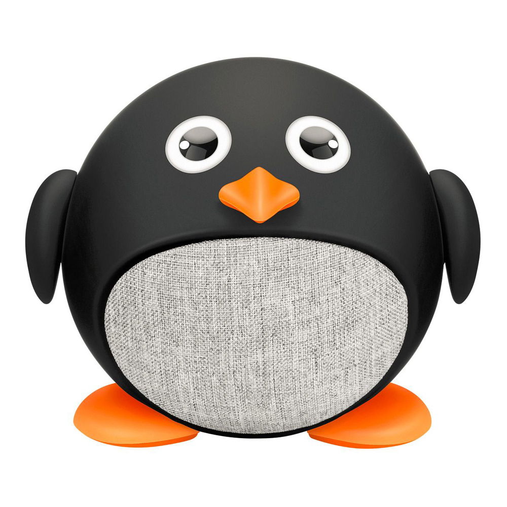Mini bocina Bluetooth* con forma de pingüino Mini bocina Bluetooth* con forma de pingüino