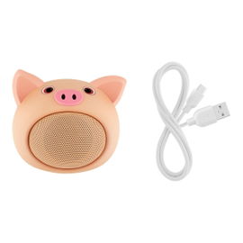 Mini bocina Bluetooth* con forma de puerco Mini bocina Bluetooth* con forma de puerco