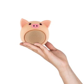 Mini bocina Bluetooth* con forma de puerco Mini bocina Bluetooth* con forma de puerco
