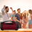 Bocina Bluetooth* BoomBox TWS, 350 W PMPO, roja