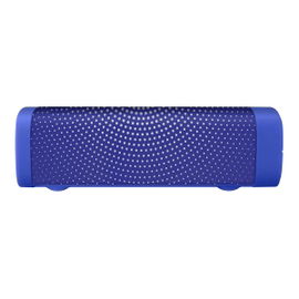 Bocina Bluetooth* mini SoundBar con acabado textil azul Bocina Bluetooth* mini SoundBar con acabado textil azul