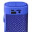 Bocina Bluetooth* mini SoundBar con acabado textil azul