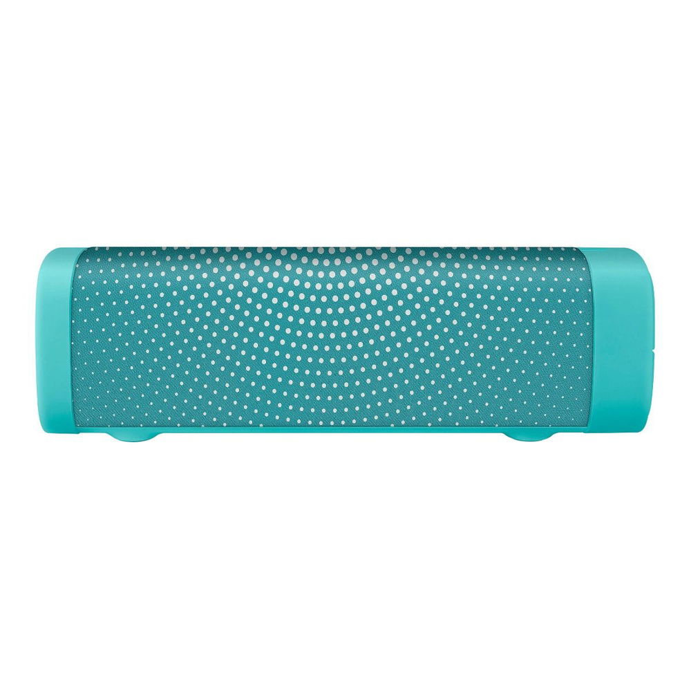 Bocina Bluetooth* mini SoundBar con acabado textil verde