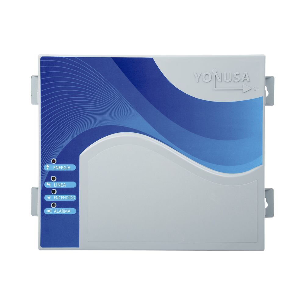 Energizador con tecnología SMT de 12,000Volts-1Joule/ 2500Mts Lineales de Protección / Ajuste Tiempo de Sirena / Alerta por corte o caída a tierra.