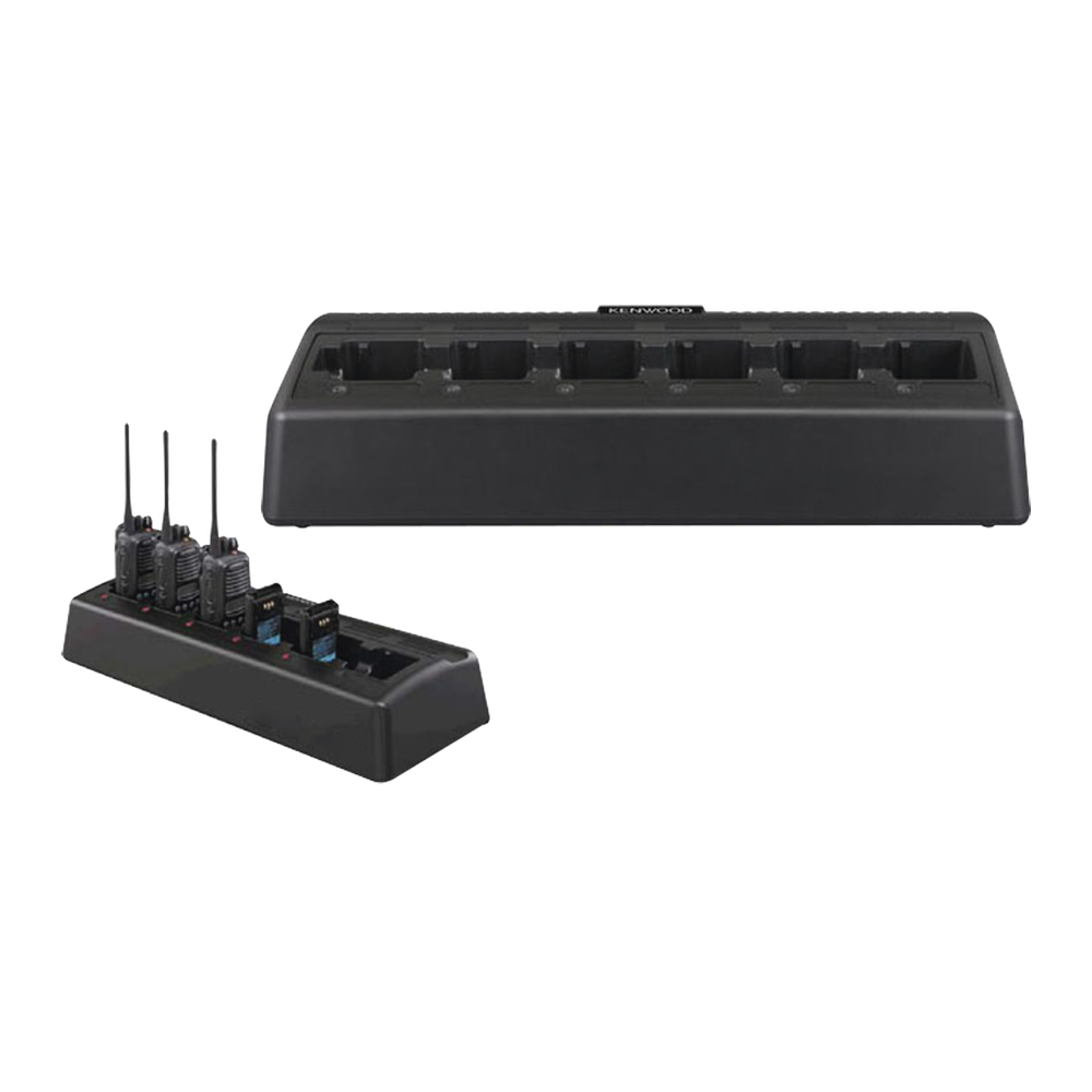 Multi Charger for 6 Units KNB-32N/ KNB-33L/ KNB-41NC/ KNB-43L/ KNB-47L/ KNB-48L/ KNB-50NC/ KNB-54N/ KNB-72LC