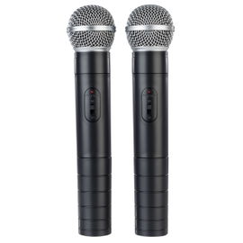 Sistema de 2 micrófonos inalámbricos VHF