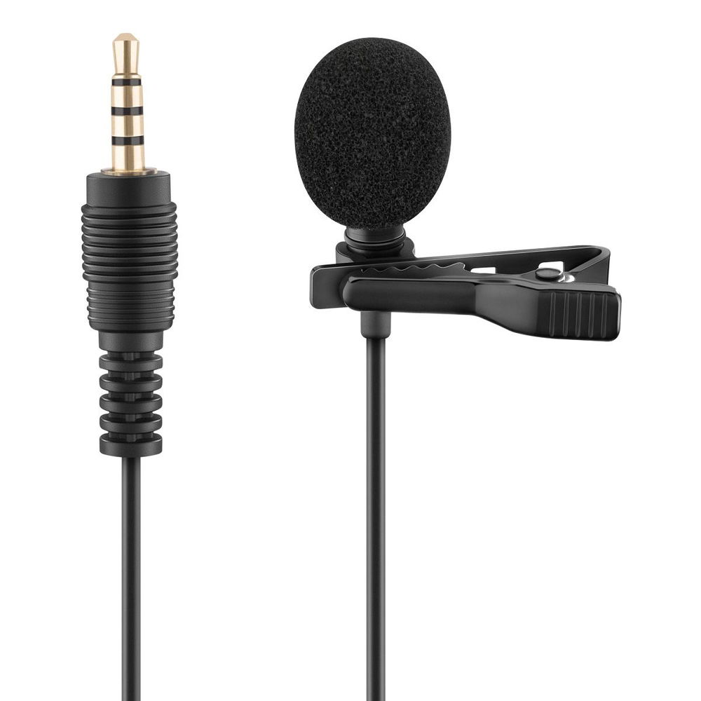 Micrófono 3,5 mm de solapa para celular Micrófono 3,5 mm de solapa para celular