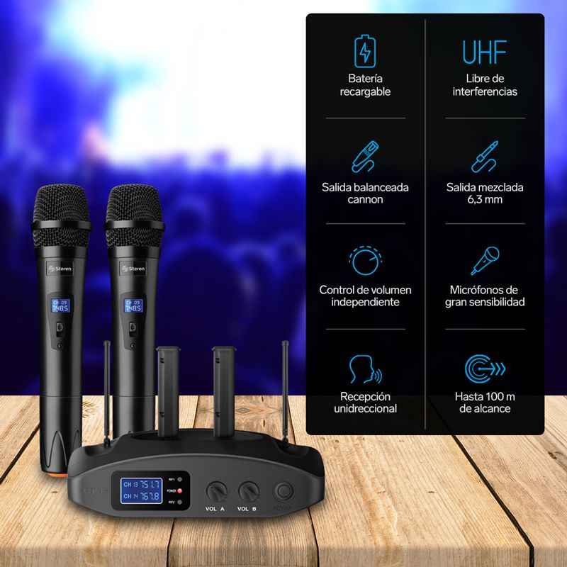 Los Micrófonos Inalambricos Handheld más buscados - Sonidoteca Microfonos