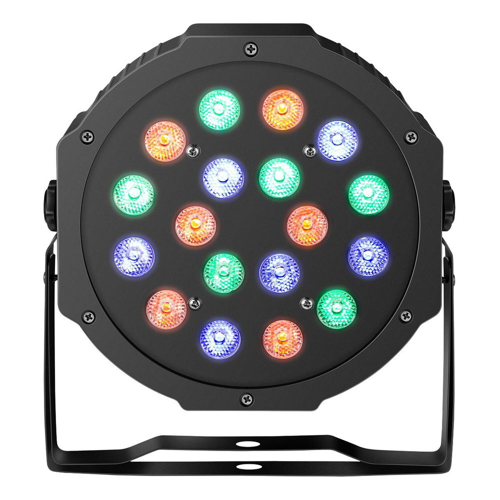 Lámpara PAR LED multicolor DMX Lámpara PAR LED multicolor DMX