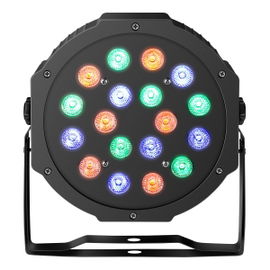 Lámpara PAR LED multicolor DMX