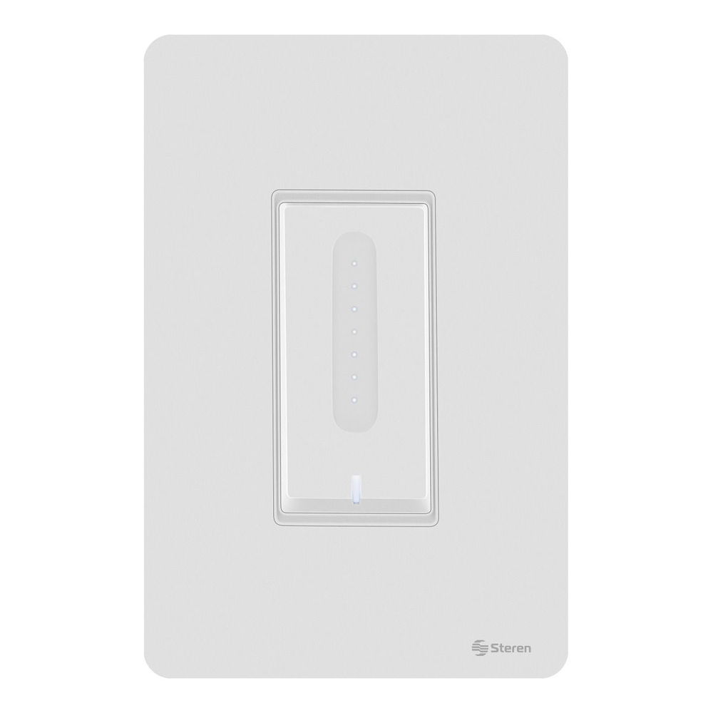 Apagador Wi-Fi* con dimmer (atenuador de luz) Apagador Wi-Fi* con dimmer (atenuador de luz)