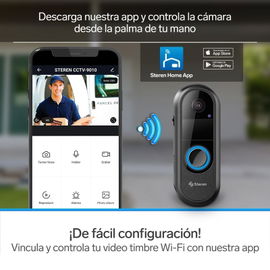 Video timbre Wi-Fi*