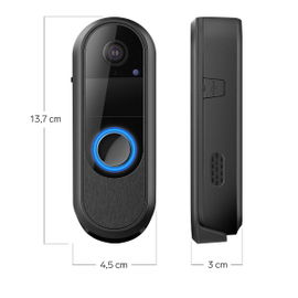 Video timbre Wi-Fi*