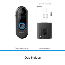 Video timbre Wi-Fi*