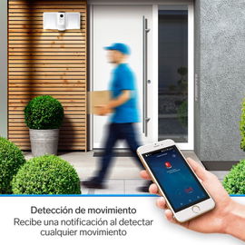 Cámara de seguridad Wi-Fi Full HD con reflector LED fija