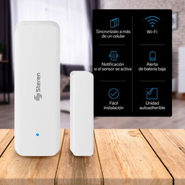 Sensor Wi-Fi* para puerta o ventana