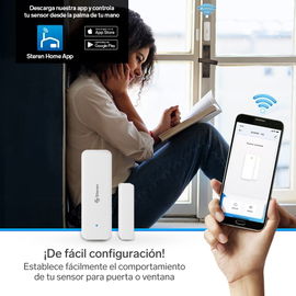 Sensor Wi-Fi* para puerta o ventana