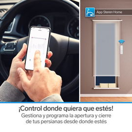 Motor Wi-Fi* para automatizar persianas Motor Wi-Fi* para automatizar persianas