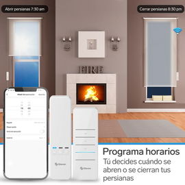 Motor Wi-Fi* para automatizar persianas Motor Wi-Fi* para automatizar persianas