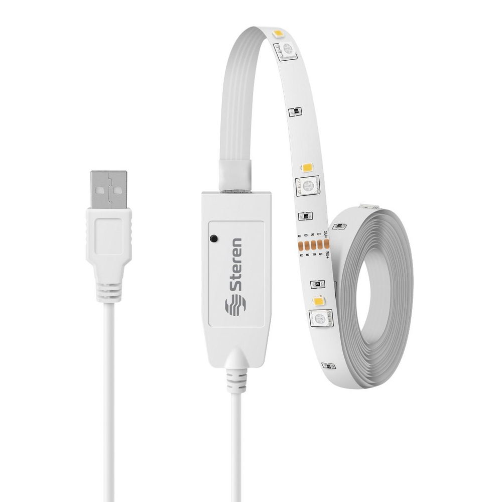 Tira LED Wi-Fi multicolor RGB de 2 m