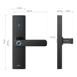 Cerradura digital Wi-Fi* de seguridad