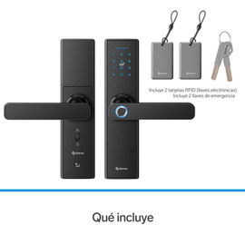 Cerradura digital Wi-Fi* de seguridad