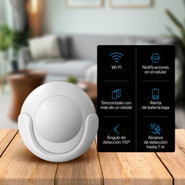 Sensor de movimiento (PIR) Wi-Fi* Sensor de movimiento (PIR) Wi-Fi*