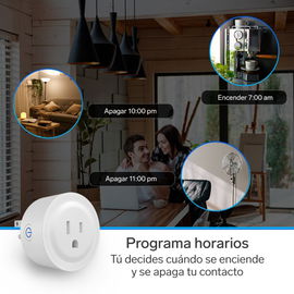 Contacto Wi-Fi* con medidor de consumo eléctrico Contacto Wi-Fi* con medidor de consumo eléctrico