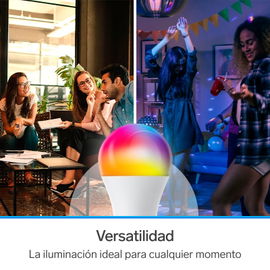 Foco LED Wi-Fi* multicolor, de 10W Foco LED Wi-Fi* multicolor, de 10W
