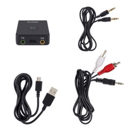 Transmisor / receptor de audio Bluetooth* multipunto con batería recargable